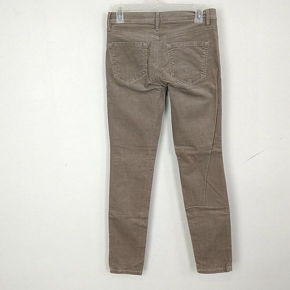 Loft Womens sz 26/2 Pants Modern Skinny Tan Corduroy - Picture 4 of 9